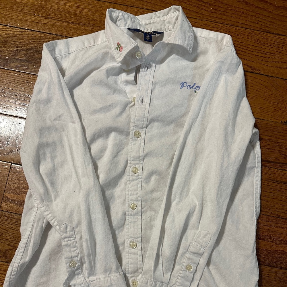 Ralph Lauren Floral Design Button Down